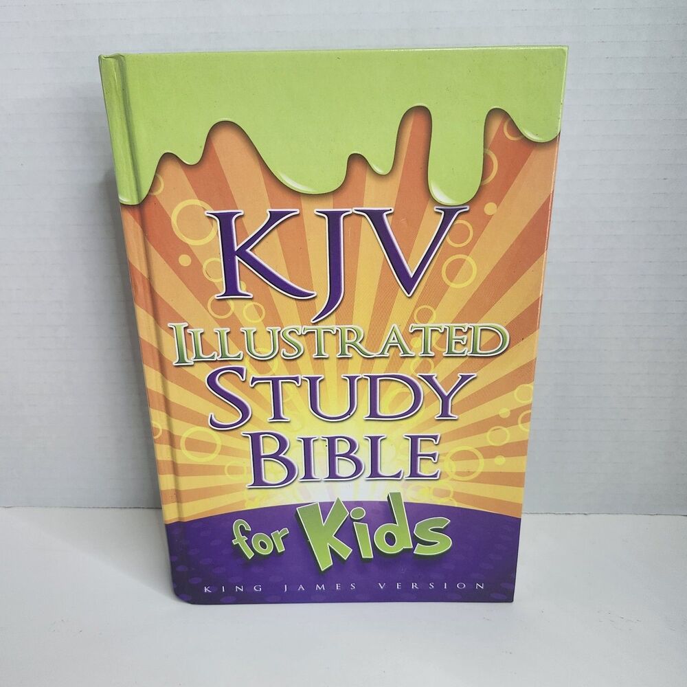 KJV Illustrated Study Bible for Kids, Hardcover by Holman Bible Publishers...